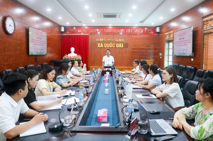 HỘI NGHỊ TRIỂN KHAI HỆ THỐNG QUẢN TRỊ THỰC THI NHIỆM VỤ VÀ ĐÁNH GIÁ CÁN BỘ GẮN VỚI KPI TRÊN HỆ THỐNG HANOIWORK- Ảnh 1.