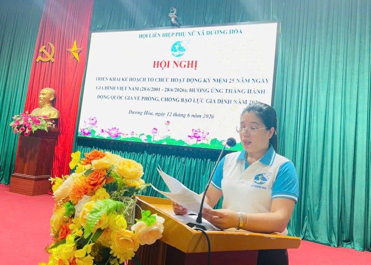 Lan tỏa thông điệp "Gia đình hạnh phúc - Quốc gia thịnh vượng" qua chuỗi hoạt động ý nghĩa của Hội Liên hiệp Phụ nữ xã- Ảnh 2.