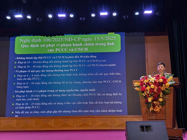 Công an phường Thanh Xuân tổ chức tập huấn, tuyên truyền kiến thức, kỹ năng PCCC và CNCH cho các Đội dân phòng trên địa bàn phường- Ảnh 2.