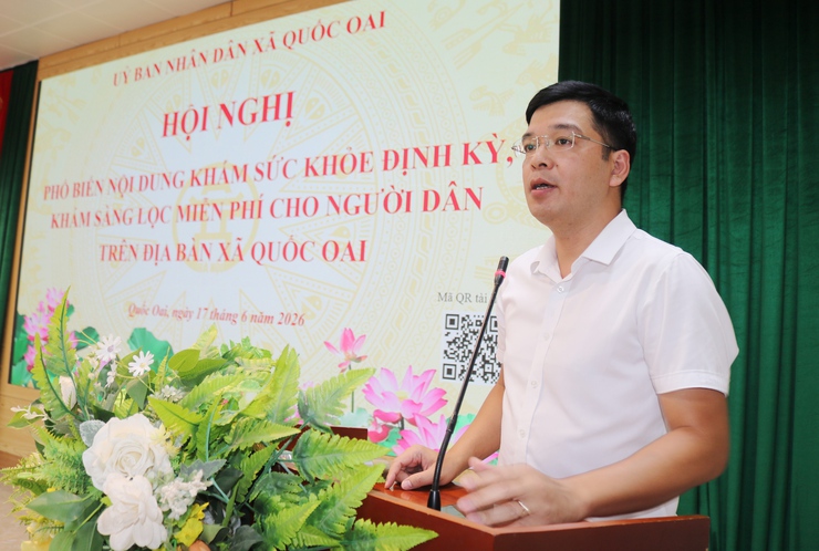 Quốc Oai triển khai kế hoạch khám sức khỏe định kỳ, khám sàng lọc miễn phí cho người dân năm 2026- Ảnh 5.