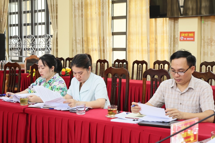 Xã Quảng Bị tổ chức hội nghị triển khai các giải pháp nâng cao hiệu quả quản lý và khai thác chợ trên địa bàn- Ảnh 4.