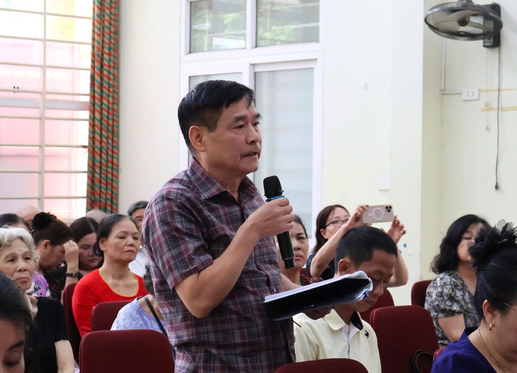 Thanh Xuân - Hội nghị tiếp xúc cử tri trước kỳ họp thứ 3 HĐND phường khóa II, nhiệm kỳ 2026-2031- Ảnh 6.