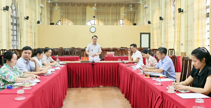 Xã Quảng Bị tổ chức hội nghị triển khai các giải pháp nâng cao hiệu quả quản lý và khai thác chợ trên địa bàn- Ảnh 7.