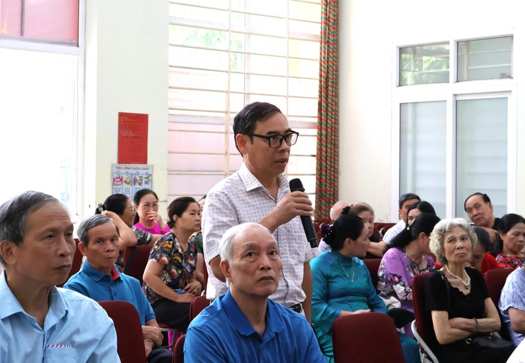 Thanh Xuân - Hội nghị tiếp xúc cử tri trước kỳ họp thứ 3 HĐND phường khóa II, nhiệm kỳ 2026-2031- Ảnh 5.