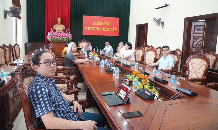PHƯỜNG SƠN TÂY THAM DỰ HỘI THẢO KHOA HỌC CẤP QUỐC GIA VỀ HOÀN THIỆN MÔ HÌNH CHÍNH QUYỀN ĐỊA PHƯƠNG HAI CẤP- Ảnh 1.