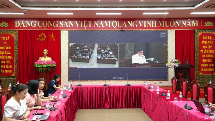 Xã Thanh Oai dự hội thảo khoa học cấp quốc gia về hoàn thiện mô hình chính quyền địa phương 2 cấp- Ảnh 2.
