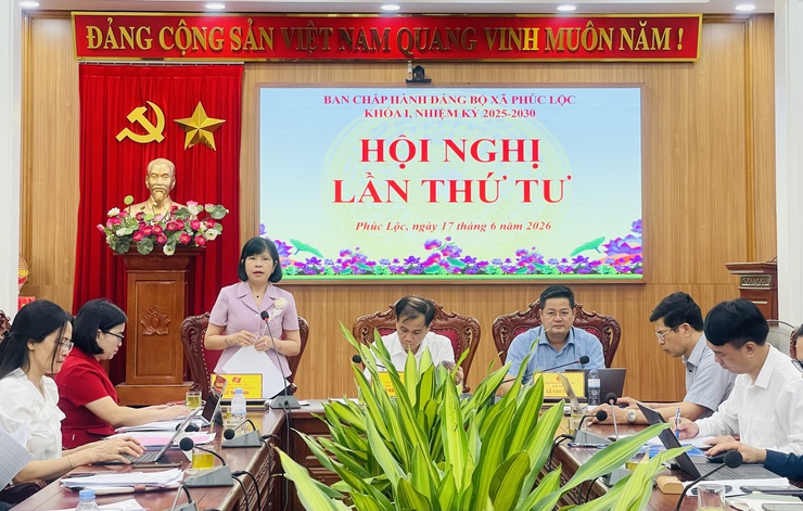 Hội nghị lần thứ Tư Ban Chấp hành Đảng bộ xã Phúc Lộc khoá I, nhiệm kỳ 2025-2030 thảo luận nhiều nội dung quan trọng phục vụ phát triển địa phương- Ảnh 9.