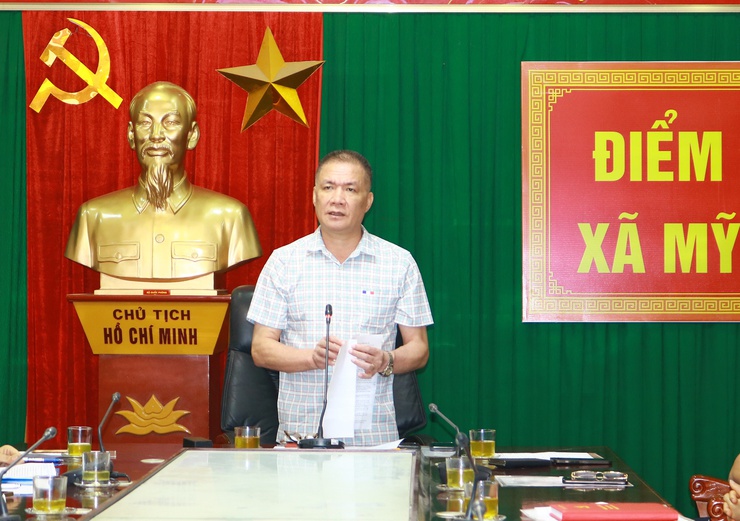 Xã Mỹ Đức 8 công dân hoàn thành thực hiện nghĩa vụ quân sự tại ngũ trong thời bình và kết nạp 8 dân quân thường trực năm 2026- Ảnh 5.