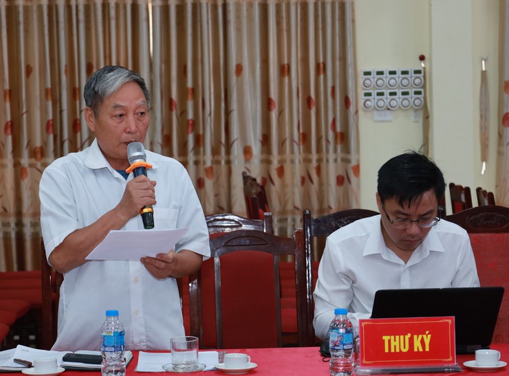 Nhiều ý kiến tâm huyết góp phần hoàn thiện định hướng phát triển kinh tế - xã hội xã Minh Châu.- Ảnh 7.