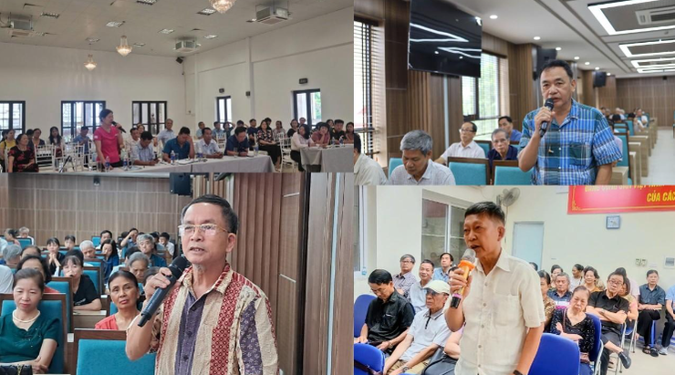 Đại biểu HĐND phường Tây Hồ tiếp xúc cử tri trước kỳ họp thường lệ giữa năm 2026: Lắng nghe dân, quyết liệt tháo gỡ "điểm nghẽn" dân sinh- Ảnh 4.