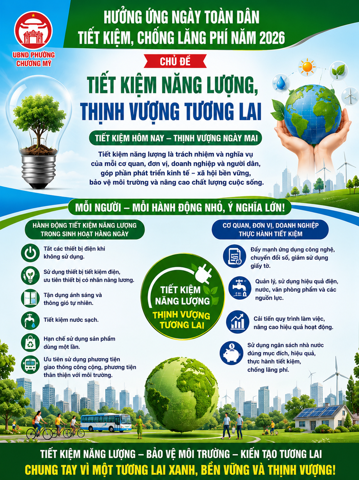 Tiết kiệm năng lượng, thịnh vượng tương lai- Ảnh 1.