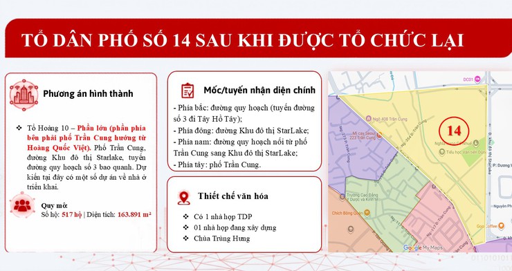 Bản mô tả dự kiến 50 Tổ dân phố sau khi được tổ chức lại- Ảnh 14.