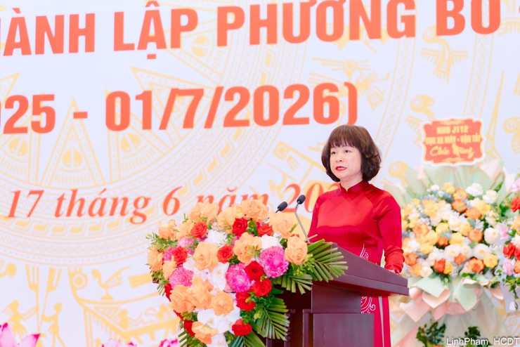 Phường Bồ Đề tổ chức Hội nghị Sơ kết 01 năm vận hành hệ thống chính trị chính quyền địa phương 02 cấp và kỷ niệm ngày thành lập phường Bồ Đề (01/7/2025-01/7/2026)- Ảnh 2.