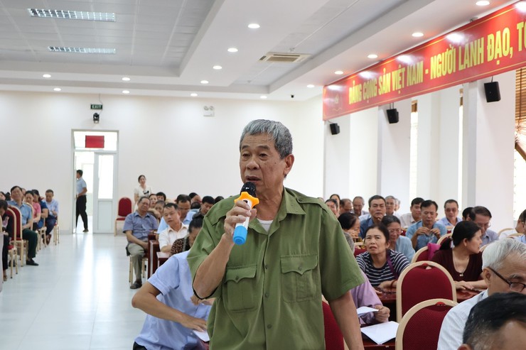Phường Đông Ngạc quán triệt đề án sắp xếp, tổ chức lại tổ dân phố: Tập trung tiêu chí, đồng thuận quyền làm chủ của Nhân dân- Ảnh 4.