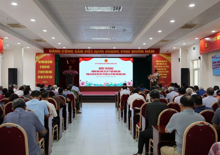Phường Đông Ngạc quán triệt đề án sắp xếp, tổ chức lại tổ dân phố: Tập trung tiêu chí, đồng thuận quyền làm chủ của Nhân dân- Ảnh 2.