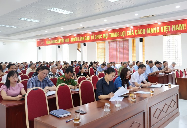Phường Đông Ngạc quán triệt đề án sắp xếp, tổ chức lại tổ dân phố: Tập trung tiêu chí, đồng thuận quyền làm chủ của Nhân dân- Ảnh 1.