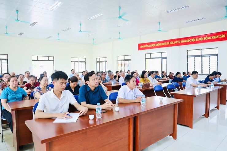 Tổ đại biểu số 01 HĐND xã Phú Nghĩa tiếp xúc cử tri cụm Phú Nghĩa trước kỳ họp thường lệ giữa năm 2026- Ảnh 1.