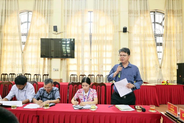 Hội nghị triển khai kế hoạch khảo sát thực trạng mộ liệt sĩ chưa xác định thông tin trong các nghĩa trang liệt sĩ trên địa bàn xã Quảng Bị- Ảnh 4.