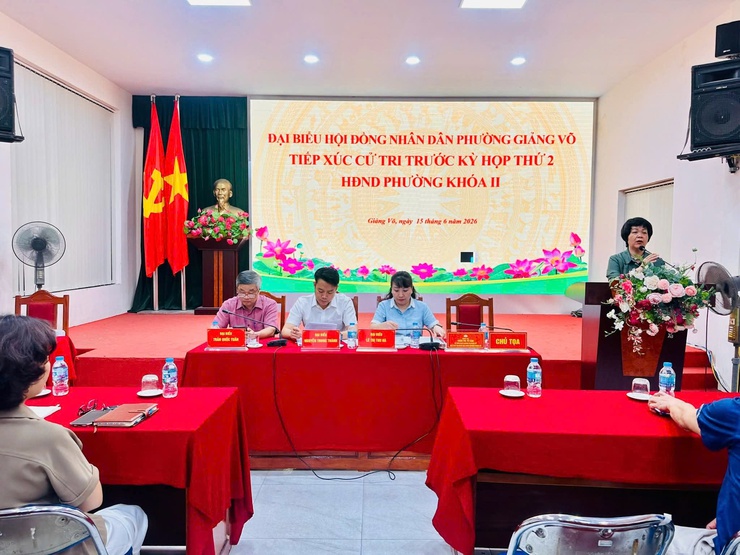 Hội nghị tiếp xúc cử tri của đại biểu HĐND phường trước kỳ họp thứ hai HĐND phường khóa II, nhiệm kỳ 2026 – 2031- Ảnh 5.