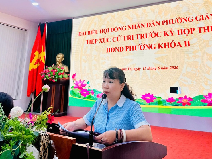 Hội nghị tiếp xúc cử tri của đại biểu HĐND phường trước kỳ họp thứ hai HĐND phường khóa II, nhiệm kỳ 2026 – 2031- Ảnh 2.