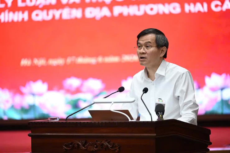 Những vấn đề lý luận, thực tiễn về hoàn thiện mô hình chính quyền địa phương hai cấp- Ảnh 8.