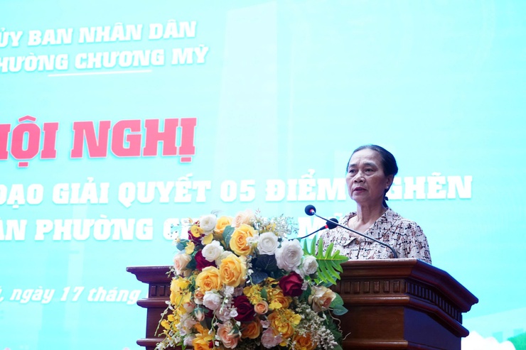 Phường Chương Mỹ đánh giá kết quả khắc phục 5 điểm nghẽn, đề ra nhiệm vụ trọng tâm thời gian tới- Ảnh 5.