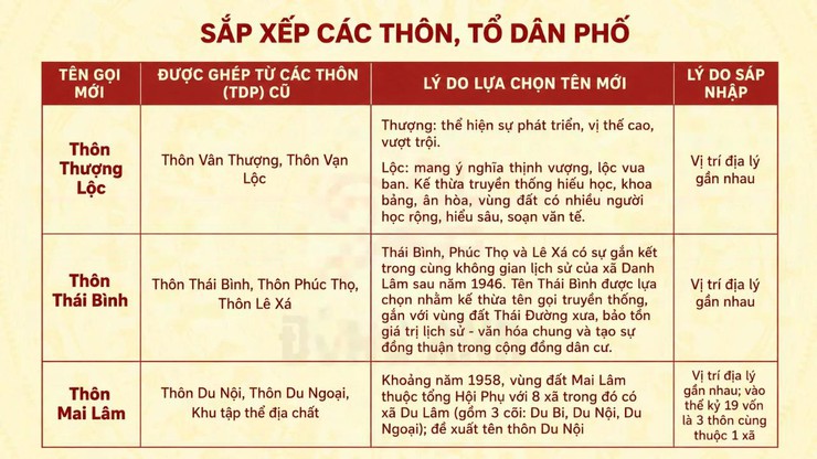 Xã Đông Anh công khai dự thảo Đề án sắp xếp thôn,
tổ dân phố và tổ chức lấy ý kiến Cử tri đại diện hộ gia đình trên địa bàn- Ảnh 7.