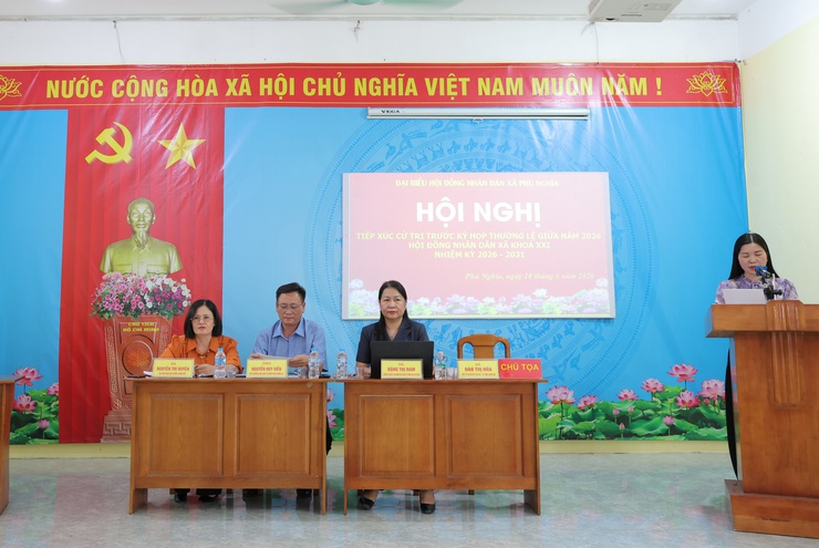 Tổ đại biểu số 02 Hội đồng nhân dân xã Phú Nghĩa khóa XXI tiếp xúc cử tri cụm Trung Hoà- Ảnh 3.
