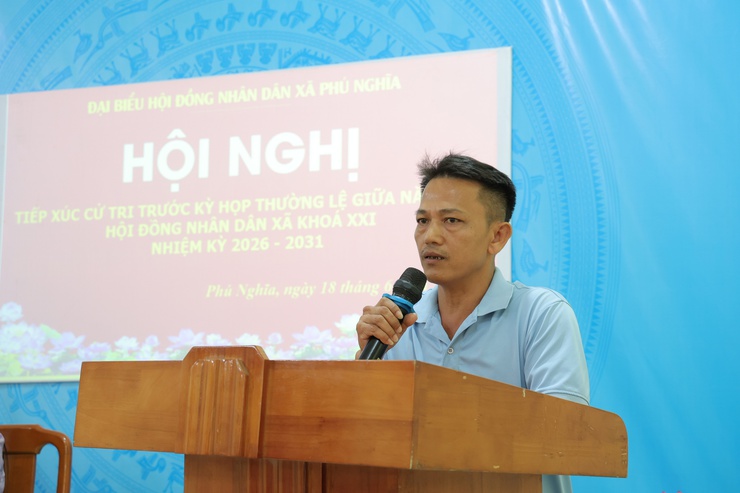 Tổ đại biểu số 02 Hội đồng nhân dân xã Phú Nghĩa khóa XXI tiếp xúc cử tri cụm Trung Hoà- Ảnh 10.