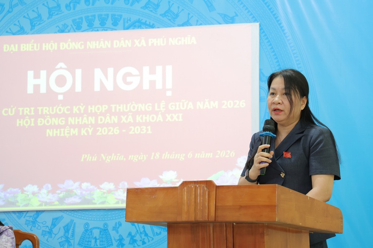 Tổ đại biểu số 02 Hội đồng nhân dân xã Phú Nghĩa khóa XXI tiếp xúc cử tri cụm Trung Hoà- Ảnh 12.