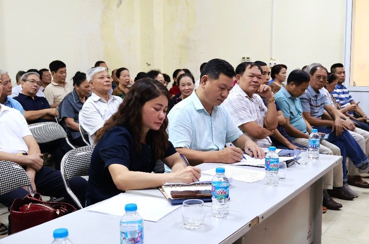 Tổ đại biểu số 6 HĐND phường Thanh Xuân tiếp xúc cử tri trước kỳ họp thứ 3 (kỳ họp thường lệ) HĐND phường khóa II, nhiệm kỳ 2026 - 2031- Ảnh 2.