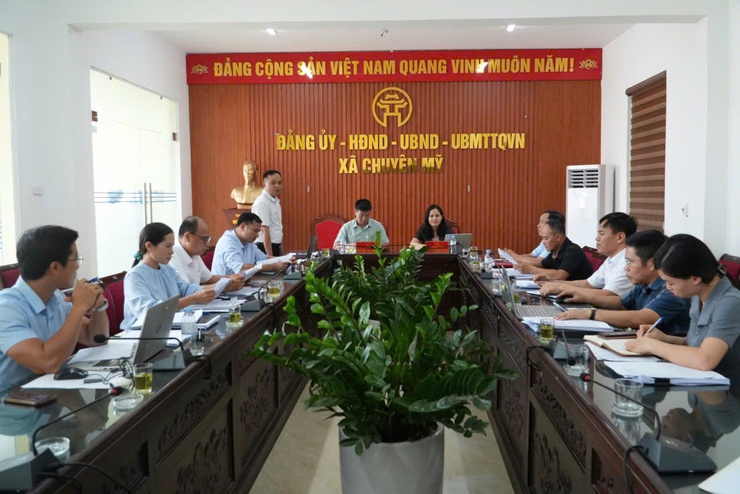 Thường trực HĐND xã Chuyên Mỹ tổ chức Hội nghị thẩm tra các báo cáo, tờ trình và dự thảo nghị quyết trước khi trình tại Kỳ họp thường lệ giữa năm 2026- Ảnh 2.