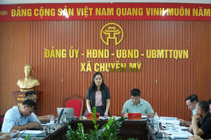 Thường trực HĐND xã Chuyên Mỹ tổ chức Hội nghị thẩm tra các báo cáo, tờ trình và dự thảo nghị quyết trước khi trình tại Kỳ họp thường lệ giữa năm 2026- Ảnh 5.