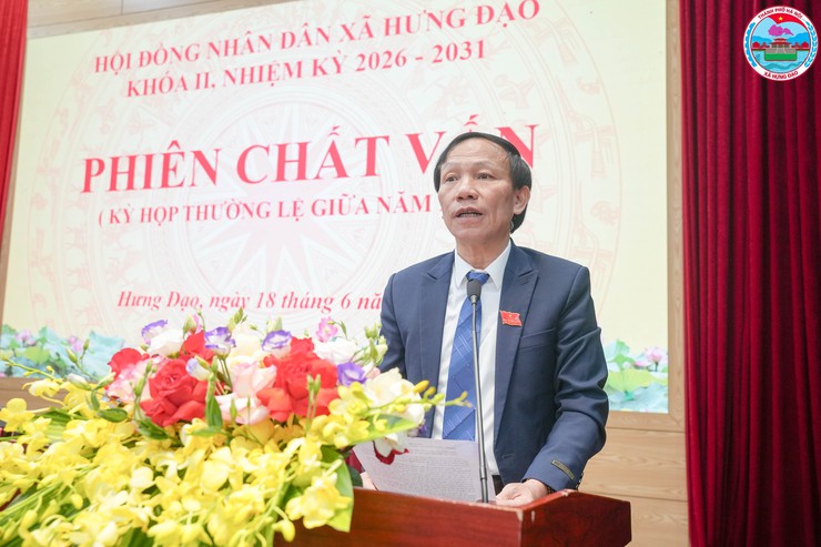 HĐND XÃ HƯNG ĐẠO BẾ MẠC KỲ HỌP THỨ NĂM (KỲ HỌP THƯỜNG LỆ GIỮA NĂM 2026), KHÓA II, NHIỆM KỲ 2026 – 2031- Ảnh 14.