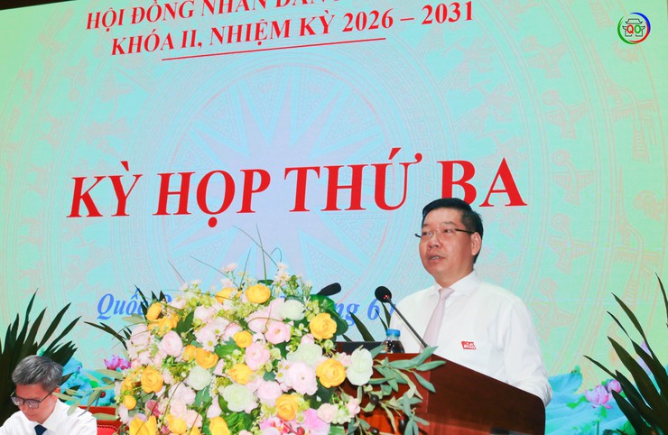 Kỳ họp thứ Ba HĐND xã Quốc Oai khóa II thông qua nhiều nghị quyết quan trọng phục vụ phát triển địa phương- Ảnh 4.