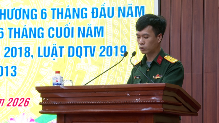 Xã Phú Xuyên sơ kết công tác quốc phòng địa phương 6 tháng đầu năm 2026 và tổng kết thi hành các luật về quốc phòng- Ảnh 3.