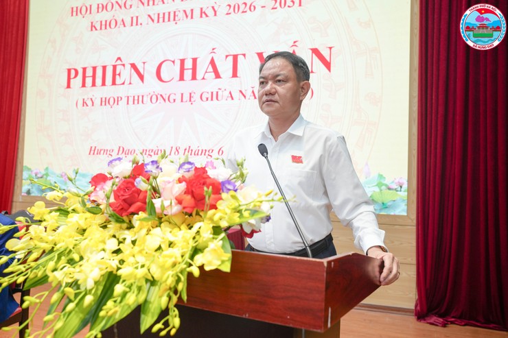 HĐND XÃ HƯNG ĐẠO BẾ MẠC KỲ HỌP THỨ NĂM (KỲ HỌP THƯỜNG LỆ GIỮA NĂM 2026), KHÓA II, NHIỆM KỲ 2026 – 2031- Ảnh 12.