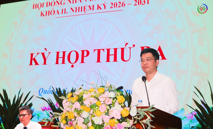 Kỳ họp thứ Ba HĐND xã Quốc Oai khóa II thông qua nhiều nghị quyết quan trọng phục vụ phát triển địa phương- Ảnh 7.