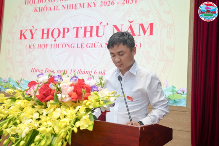 HĐND XÃ HƯNG ĐẠO BẾ MẠC KỲ HỌP THỨ NĂM (KỲ HỌP THƯỜNG LỆ GIỮA NĂM 2026), KHÓA II, NHIỆM KỲ 2026 – 2031- Ảnh 5.
