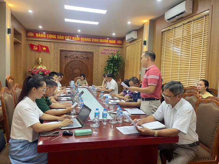 Xã Tam Hưng sơ kết công tác tuyên truyền, vận động Nhân dân thực hiện các dự án trọng điểm trên địa bàn- Ảnh 1.