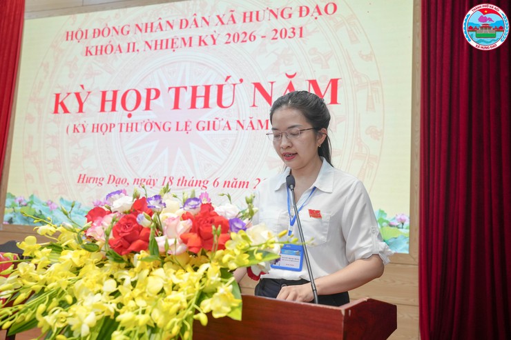 HĐND XÃ HƯNG ĐẠO BẾ MẠC KỲ HỌP THỨ NĂM (KỲ HỌP THƯỜNG LỆ GIỮA NĂM 2026), KHÓA II, NHIỆM KỲ 2026 – 2031- Ảnh 2.
