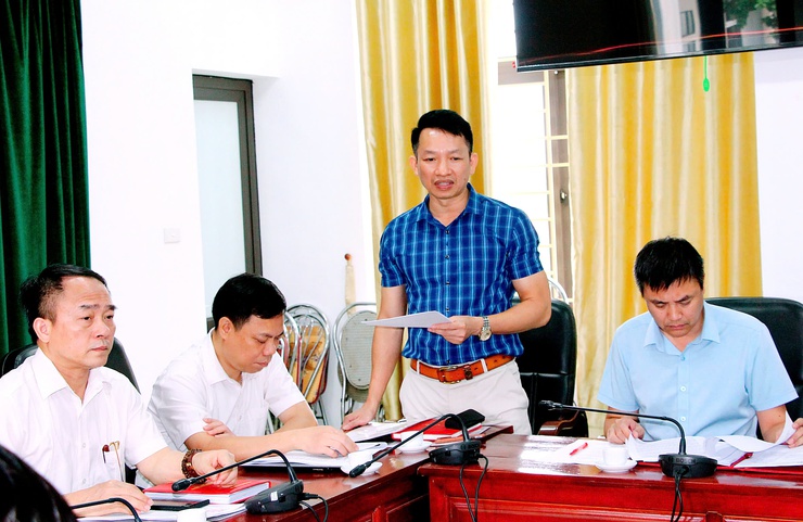 Ban Kinh tế - Ngân sách và Ban Văn hóa - Xã hội HĐND xã Phúc Sơn tổ chức Hội nghị thẩm tra các báo cáo, tờ trình và dự thảo nghị quyết thuộc thẩm quyền trình Kỳ họp thứ Hai HĐND xã khóa II, nhiệm kỳ- Ảnh 1.