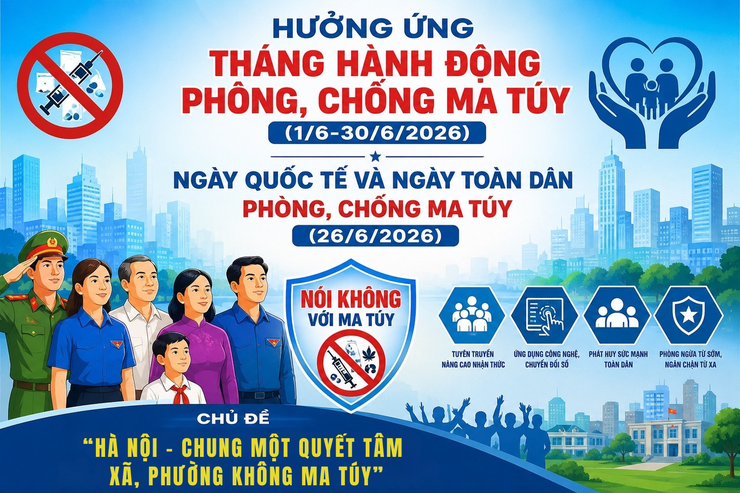 CUỘC THI TRỰC TUYẾN "TÌM HIỂU LUẬT PHÒNG, CHỐNG MA TÚY VÀ CÁC VĂN BẢN HƯỚNG DẪN THI HÀNH" NĂM 2026- Ảnh 1.