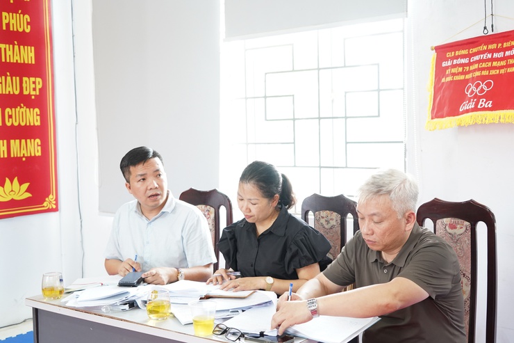 Phường Chương Mỹ vận động, đối thoại và tiếp thu ý kiến nhân dân về phương án bồi thường, hỗ trợ, tái định cư thực hiện dự án cải tạo, nâng cấp Quốc lộ 6 tại TDP Phượng Bãi và Yên Phúc- Ảnh 5.