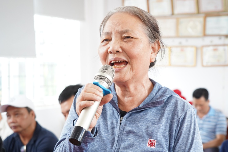 Phường Chương Mỹ vận động, đối thoại và tiếp thu ý kiến nhân dân về phương án bồi thường, hỗ trợ, tái định cư thực hiện dự án cải tạo, nâng cấp Quốc lộ 6 tại TDP Phượng Bãi và Yên Phúc- Ảnh 8.