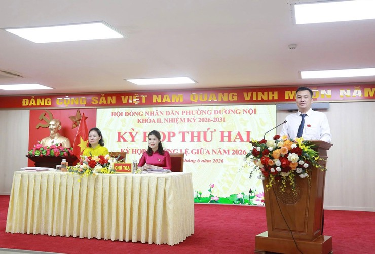 Kỳ họp thứ hai HĐND phường Dương Nội quyết nghị nhiều nội dung quan trọng thúc đẩy phát triển địa phương- Ảnh 3.