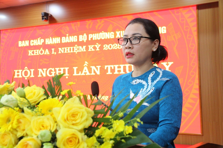 Hội nghị lần thứ 7 Ban Chấp hành Đảng bộ phường Xuân Phương khóa I hoàn thành chương trình đề ra- Ảnh 2.