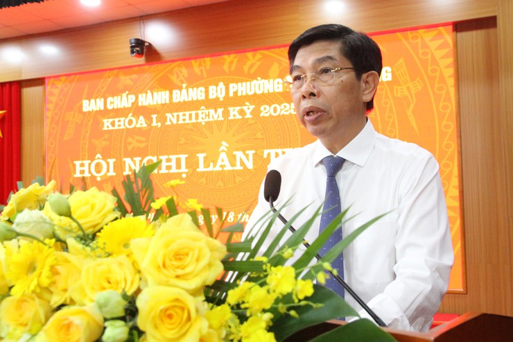 Hội nghị lần thứ 7 Ban Chấp hành Đảng bộ phường Xuân Phương khóa I hoàn thành chương trình đề ra- Ảnh 1.
