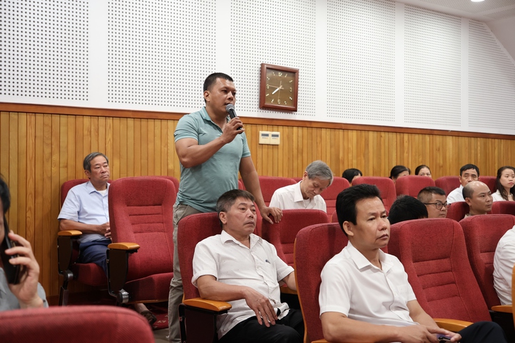 Cử tri các phường Việt Hưng, Long Biên, Bồ Đề và Phúc Lợi tiếp xúc Đại biểu HĐND thành phố Hà Nội trước kỳ họp thường lệ giữa năm 2026- Ảnh 9.
