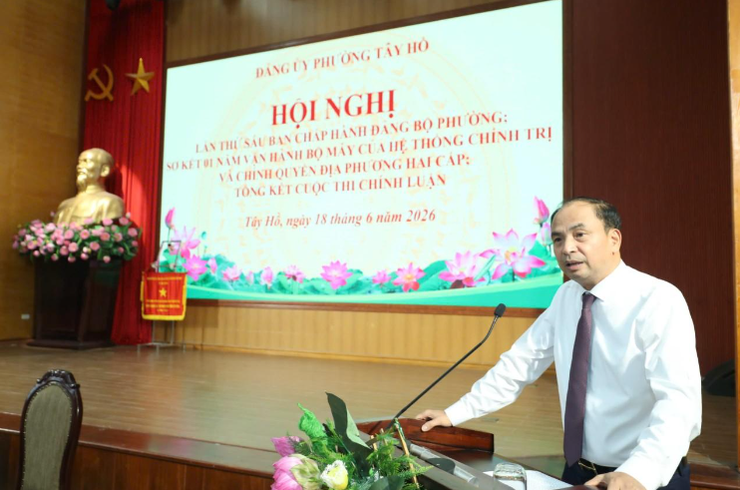 Phường Tây Hồ chuyển biến mạnh sau 1 năm vận hành mô hình chính quyền địa phương hai cấp- Ảnh 2.